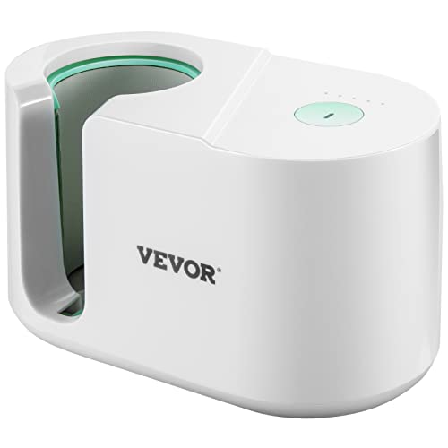 VEVOR Tassen Presse Maschine 280 W, Automatische Becherpresse 11–15 Unzen Weiß, Sublimationspresse aus ABS & Silikon & Teflon, DIY Transferpresse Becher Max. 200 °C, Zeitbereich 0-100 s, 2,6 kg von VEVOR