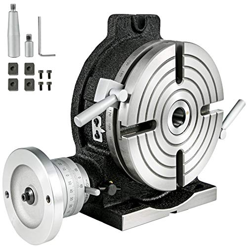 VEVOR Teilapparat Rundtisch 200mm Rundteiltisch Horizontal-Vertikal Teilkopf Teilapparat schwenkbar zum Fräsen und Bohren… VEVOR Teilapparat Rundtisch 200mm Rundteiltisch Horizontal-Vertikal Teilkopf Teilapparat schwenkbar zum Fräsen und Bohren… von VEVOR