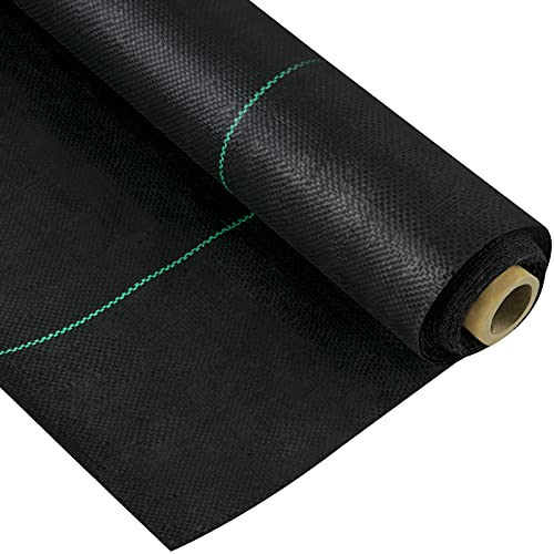 VEVOR Unkrautvlies, 0,9 x 15,2 m, Unkrautvlies, Geotextil, gewebt, Gartenplane, hohe Durchlässigkeit, Dichte 5 oz, Stoff für Landwirtschaft, Gemüsegarten VEVOR Unkrautvlies, 0,9 x 15,2 m, Unkrautvlies, Geotextil, gewebt, Gartenplane, hohe Durchlässigkeit, Dichte 5 oz, Stoff für Landwirtschaft, Gemüsegarten von VEVOR