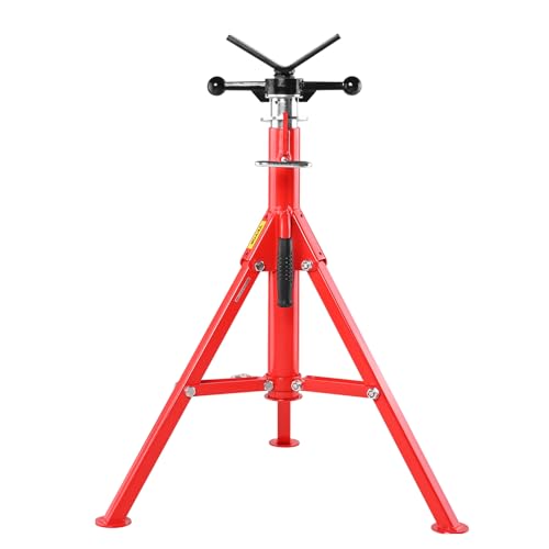 VEVOR V-Kopf-Rohrständer, 1/8"-12" Kapazität, verstellbare Höhe 28"-52", Rohrheberständer 2500 lb. Tragfähigkeit, tragbare klappbare Rohrständer, Gehäuse aus Karbonstahl, langlebiger VEVOR V-Kopf-Rohrständer, 1/8"-12" Kapazität, verstellbare Höhe 28"-52", Rohrheberständer 2500 lb. Tragfähigkeit, tragbare klappbare Rohrständer, Gehäuse aus Karbonstahl, langlebiger von VEVOR