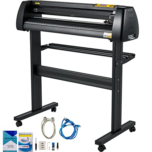 VEVOR Vinyl-Schneidemaschine, 870 mm Papierzufuhr-Schneideplotter-Paket, Vinyldrucker mit Einstellbarer Kraft und Geschwindigkeit, Windows-kompatibles Schilderherstellungsset mit Signmaster-Software VEVOR Vinyl-Schneidemaschine, 870 mm Papierzufuhr-Schneideplotter-Paket, Vinyldrucker mit Einstellbarer Kraft und Geschwindigkeit, Windows-kompatibles Schilderherstellungsset mit Signmaster-Software von VEVOR