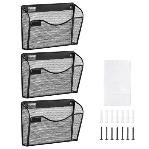 VEVOR Wand Zeitungshalter Wandaktenhalter 3 Stk. Einzelfach Aufbewahrungsordner aus Metall für Zeitschriften Papier Dokumente, Wand Magazinhalter Organizer Prospekthalter Aktenablage für Büro Schule VEVOR Wand Zeitungshalter Wandaktenhalter 3 Stk. Einzelfach Aufbewahrungsordner aus Metall für Zeitschriften Papier Dokumente, Wand Magazinhalter Organizer Prospekthalter Aktenablage für Büro Schule von VEVOR