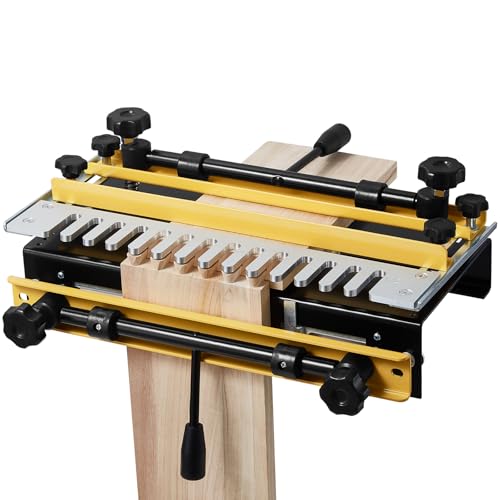 VEVOR Zinkenfräsgerät, 310 mm Breite, Zinkenfräse 1/2-Zoll-Schablone, präzise Ausrichtung der Schwalbenschwanzlehre, Zapfen- & Schlitzlehre, Holzbearbeitungswerkzeuge für den Möbel- & Holzschrankbau VEVOR Zinkenfräsgerät, 310 mm Breite, Zinkenfräse 1/2-Zoll-Schablone, präzise Ausrichtung der Schwalbenschwanzlehre, Zapfen- & Schlitzlehre, Holzbearbeitungswerkzeuge für den Möbel- & Holzschrankbau von VEVOR