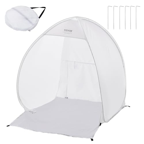 VEVOR tragbares Pop-Up-Sprühfarbenzelt Farbkabine DIY Sprühmalerei, Schutzzelt mit integriertem Boden, Abluftfenster und Aufbewahrungstasche, Faltbare Lackierkabine für Möbel, 1016 x 889 x 1016 mm VEVOR tragbares Pop-Up-Sprühfarbenzelt Farbkabine DIY Sprühmalerei, Schutzzelt mit integriertem Boden, Abluftfenster und Aufbewahrungstasche, Faltbare Lackierkabine für Möbel, 1016 x 889 x 1016 mm von VEVOR