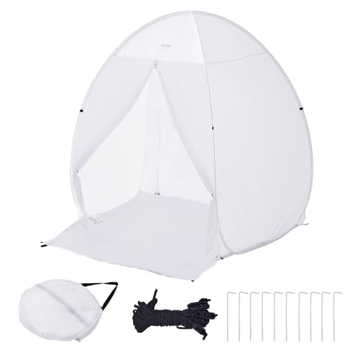 VEVOR tragbares Pop-Up-Sprühfarbenzelt Farbkabine DIY Sprühmalerei, Schutzzelt mit integriertem Boden, Abluftfenster und Aufbewahrungstasche, Faltbare Lackierkabine für Möbel, 1524 x 1524 x 1778 mm VEVOR tragbares Pop-Up-Sprühfarbenzelt Farbkabine DIY Sprühmalerei, Schutzzelt mit integriertem Boden, Abluftfenster und Aufbewahrungstasche, Faltbare Lackierkabine für Möbel, 1524 x 1524 x 1778 mm von VEVOR