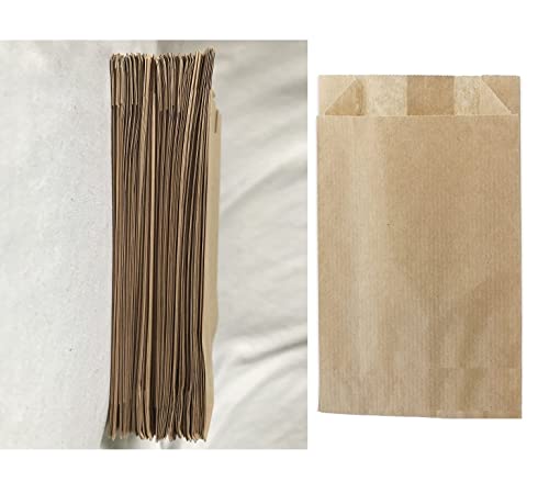 VEZODEK 50 Stück Papiertüten Klein Mini 20x12cm, Es Kann wie Verwendet Werden Kraftpapier, Geschenktüten Kindergeburtstag, Butterbrottüten,Süßigkeiten VEZODEK 50 Stück Papiertüten Klein Mini 20x12cm, Es Kann wie Verwendet Werden Kraftpapier, Geschenktüten Kindergeburtstag, Butterbrottüten,Süßigkeiten von VEZODEK