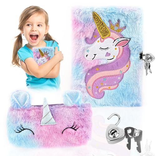 VFANDV Einhorn Tagebuch mit Schloss, Geheimes Tagebuch für Mädchen, 1 x Einhorn Schreibwaren Tasche, Zeichnen Notizblock mit Zahlenschloss, A5 Journal Buch für Mädchen 5 6 7 8 9 Jahre VFANDV Einhorn Tagebuch mit Schloss, Geheimes Tagebuch für Mädchen, 1 x Einhorn Schreibwaren Tasche, Zeichnen Notizblock mit Zahlenschloss, A5 Journal Buch für Mädchen 5 6 7 8 9 Jahre von VFANDV