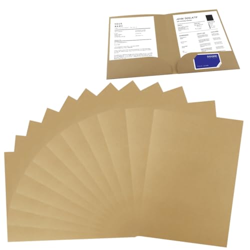 12 Stück Kraftpapier Dokumentenmappe Mappe A4 Präsentationsmappe mit 2 Fächern Tasche Aktenordner Organizer Aufbewahrungsmappe Bewerbungsmappen Papier Ordner Set für Büro Schule Business Zuhause 12 Stück Kraftpapier Dokumentenmappe Mappe A4 Präsentationsmappe mit 2 Fächern Tasche Aktenordner Organizer Aufbewahrungsmappe Bewerbungsmappen Papier Ordner Set für Büro Schule Business Zuhause von VFFNFF