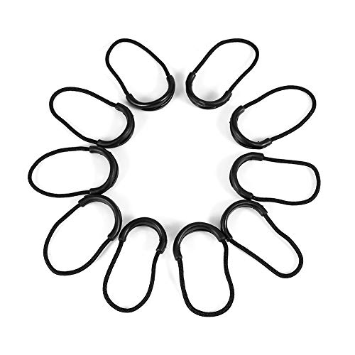 VGEBY 10Pcs schwarz 6cm Ersatz Reißverschluss Zipper Tags Reparatur Zip für Rucksack Kleidung Reißverschluss Fixer Outdoor Camping Reisen VGEBY 10Pcs schwarz 6cm Ersatz Reißverschluss Zipper Tags Reparatur Zip für Rucksack Kleidung Reißverschluss Fixer Outdoor Camping Reisen von VGEBY