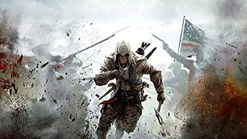 VGJM 5D Diamond Painting Cross Stitch/Classic Movie Assassin Killer/Gift DIY Gift Template Art Home Wall Decoration 50x50cm von VGJM