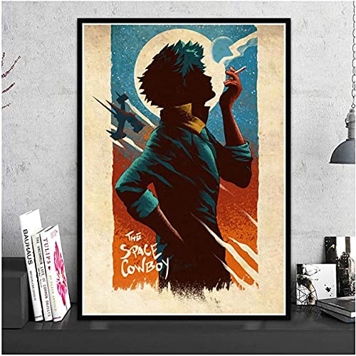 VGJM 5D Diamond Painting Cross Stitch Cowboy Bebop Anime Art Home Wall Decoration 50x60cm von VGJM