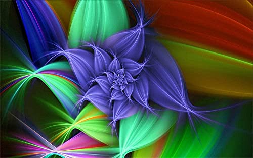 VGJM 5D Diamond Painting Cross Stitch Fractal Abstract Classic Indoor Art Home Wall Decoration 30x40cm von VGJM
