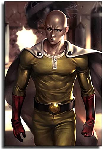 VGJM Adult 5D Diamond Painting Set Anime One Punch Man Art Crafts for Home Wall Decoration 50x50cm von VGJM