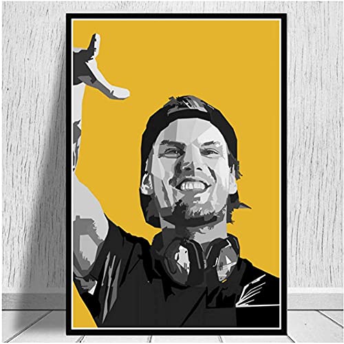 VGJM Adult 5D Diamond Painting Set Avicii Legendary Dj Music Modern Abstract Art Crafts for Home Wall Decoration 30x40cm von VGJM