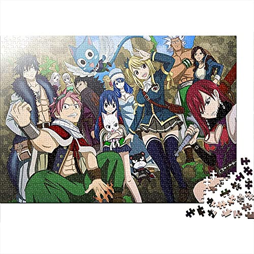 VGJM Adult 5D Diamond Painting Set Fairy Tail Family Team Challenging Art Crafts for Home Wall Decoration 40x40cm von VGJM