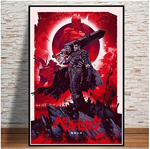 VGJM Adult 5D Diamond Painting Set Japanese Anime Wall Art Anime Suitable for Art Crafts, Suitable for Home Wall Decoration 50x60cm von VGJM