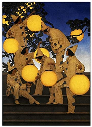 VGJM Adult 5D Diamond Painting Set Lantern Man Retro Suitable for Arts and Crafts, Suitable for Home Wall Decoration 30x40cm von VGJM