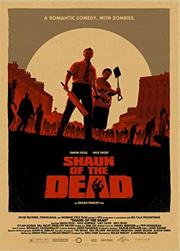 VGJM Adult 5D Diamond Painting Set Painting Shaun of The Dead Movie Art Crafts for Home Wall Decoration 40x50cm von VGJM