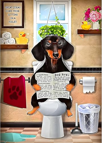 VGJM Diamond Painting Dog Kit, 5D for Adults Beginner, DIY Art, Picture Gem Arts Painting Animals (Black Dog) for Decor30x40cm von VGJM