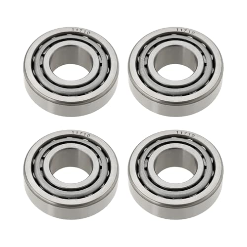 VGOL 4 Sets LM11749/LM11710 Kegelrollenlager, Innen- und Außenringlager, Stahldichtlager, 40 x 17 x 15 mm, geeignet für Automobilindustrie, Maschinenbau, Maschinen VGOL 4 Sets LM11749/LM11710 Kegelrollenlager, Innen- und Außenringlager, Stahldichtlager, 40 x 17 x 15 mm, geeignet für Automobilindustrie, Maschinenbau, Maschinen von VGOL