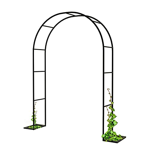 VGVSBG Dekorative Gartenlaube aus Metall, Dekoration für Hochzeitsfeiern und Zeremonien, Rankhilfe, Rankgitter, Rankgitter, Pergola-Laube von VGVSBG