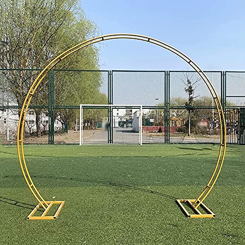 VGVSBG Doppelpoliger runder Garten, röhrenförmiger Laubenspalier für Kletterpflanzen, Stützwegdekoration, Hochzeitsfeier, Brautball von VGVSBG