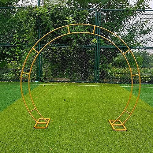 VGVSBG Garten, Metallkreis, Laube, Eisen, rund, dekorativer Hintergrund, Heimweg, Garten, Außenbereich, bodenstehend, Innenhof von VGVSBG