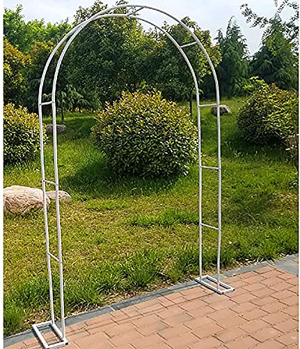 VGVSBG Gartenbogen Rosenbogen Laube für Kletterpflanze, Pergola Laube aus Metall für den Außenbereich als Dekoration für Hochzeitsgeburtstage, einfach zu montieren, 3 von VGVSBG