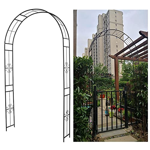 VGVSBG Gartenlaube, Rankgitter für Kletterpflanzen, Rosen, Weinreben, Stützgestell, Gartenlaube, Rasen, Hinterhof, Terrasse im Freien, Höhe 2,4 m von VGVSBG