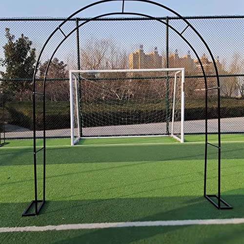 VGVSBG Robuster Gartenbogen, große Kletterpflanzen, Rankgitter, Pergola-Laube, Rosenbögen aus Metall, Torbogen, rostfreier röhrenförmiger Rankgitter-Laube, Blumenstän von VGVSBG