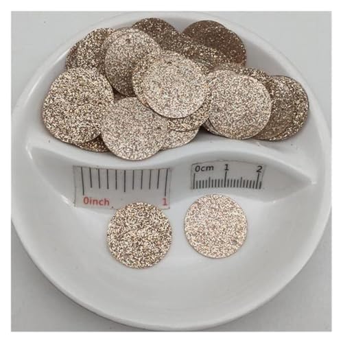 Pailletten für Aufnähen, Pailletten 20mm Silde Loch Glitters Flache Runde Lose s Nähen Hochzeit Dekoration Handwerk Sammelalbum DIY(Pink) von VHTDFEVXO
