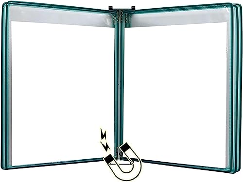 VHTDFEVXO A4-Dokumentenhalter zur Wandmontage, A4-Wandständer for Informationstaschen for Umblättern(Groen) von VHTDFEVXO