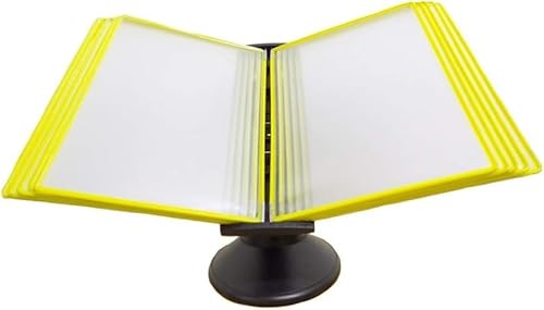 VHTDFEVXO A4-Dokumentenhalter zur Wandmontage, Klappbarer Aktenhalter, Tisch- oder Wandständer mit Einstellbarer Neigung(E) von VHTDFEVXO