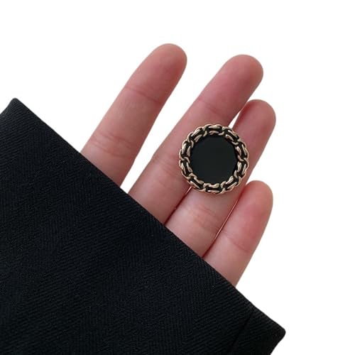 VHTDFEVXO Knöpfe, Vintage-Knöpfe, 6 Stück Metallknöpfe for Nähen von Kleidung, Verzierung, Mantel, Dekor(23 MM) von VHTDFEVXO
