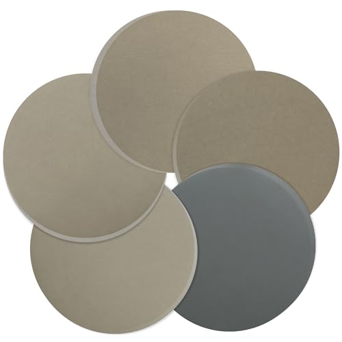 VIBRATITE 50 Stück Nasse Trockene Schleifscheiben, 125mm Schleifpapier Klett, Körnung 2000 3000 5000 7000 10000, Ohne Loch Rund Schleifpads für Exzenterschleifer, Auto, Metall, Holz VIBRATITE 50 Stück Nasse Trockene Schleifscheiben, 125mm Schleifpapier Klett, Körnung 2000 3000 5000 7000 10000, Ohne Loch Rund Schleifpads für Exzenterschleifer, Auto, Metall, Holz von VIBRATITE