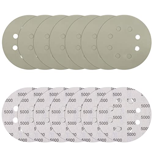 VIBRATITE 70 Stück Schleifpapier 125mm Klett, Nass und Trocken Schleifscheiben, Körnung 5000, 8 Löcher Exzenterschleifer Schleifpapier für Auto Metall Holz… VIBRATITE 70 Stück Schleifpapier 125mm Klett, Nass und Trocken Schleifscheiben, Körnung 5000, 8 Löcher Exzenterschleifer Schleifpapier für Auto Metall Holz… von VIBRATITE