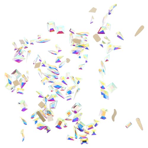 1 Satz Flache Rhinestones Für Nägel Und Makeup Diy Dekoration Für Kunsthandwerk Glänzende Strasssteine Für Nägel Gesicht Und Bastelprojekte 100 Stück 1 Satz Flache Rhinestones Für Nägel Und Makeup Diy Dekoration Für Kunsthandwerk Glänzende Strasssteine Für Nägel Gesicht Und Bastelprojekte 100 Stück von VICASKY