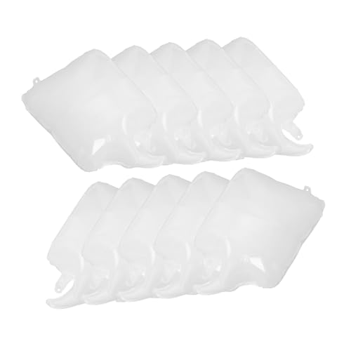 10Stücke DIY Aluminiumballons mit Leerer Oberfläche für Kreative Partydekoration Wiederverwendbar für Geburtstags und Festlichkeiten von VICASKY