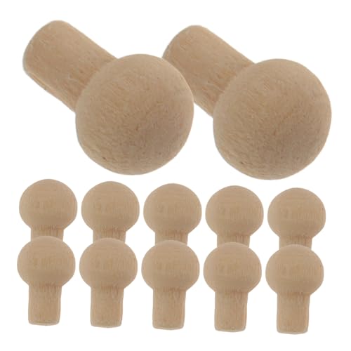 12st Puppenhausgriff Tür Kommode Puppenhaus-tapete Anlage Maschine Miniaturgriff Mini Behälter Unvollendetes Puppenhaus Handhaben Griffe Tragbar Khaki Hölzern VICASKY 12st Puppenhausgriff Tür Kommode Puppenhaus-tapete Anlage Maschine Miniaturgriff Mini Behälter Unvollendetes Puppenhaus Handhaben Griffe Tragbar Khaki Hölzern VICASKY von VICASKY