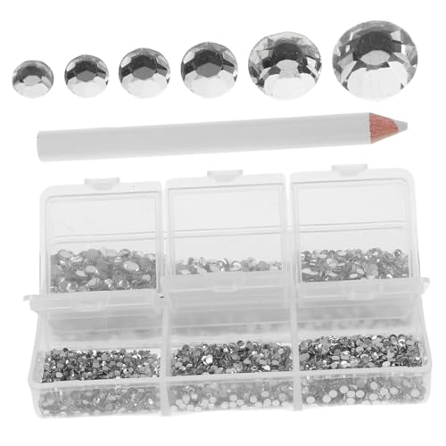 1Satz Nagelsteine mit Schillernden Kristallen Flache Rückseite Vielseitige Nageldekoration für Kunstnägel für DIY Nail Art und Besondere Anlässe 1Satz Nagelsteine mit Schillernden Kristallen Flache Rückseite Vielseitige Nageldekoration für Kunstnägel für DIY Nail Art und Besondere Anlässe von VICASKY