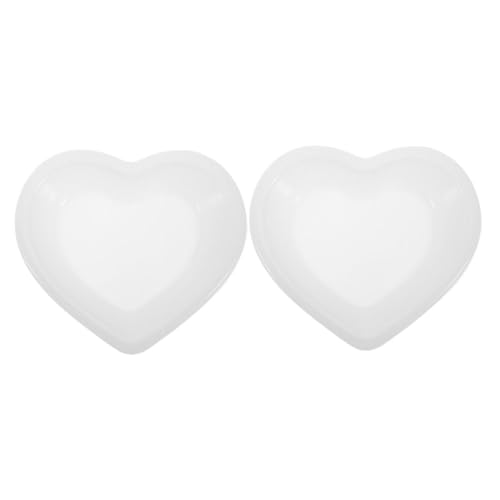 2 Stück Herzförmige Silikonform für Schmuckablage Teiliges zum Gießen von Epoxidharz Dekorative Schale für Diy Projekte für Bastel und Schmuckliebhaber 2 Stück Herzförmige Silikonform für Schmuckablage Teiliges zum Gießen von Epoxidharz Dekorative Schale für Diy Projekte für Bastel und Schmuckliebhaber von VICASKY