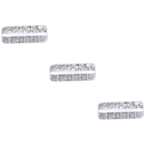 3 Stück Flachrückige Glitzersteine Fächer Transparentes Strassornament Schmucksteine Bastelzubehör für Diy Schmuck und Nageldesign 3 Stück Flachrückige Glitzersteine Fächer Transparentes Strassornament Schmucksteine Bastelzubehör für Diy Schmuck und Nageldesign von VICASKY