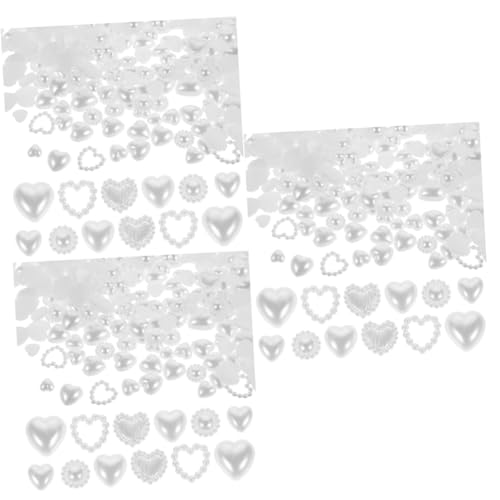 3 Stück Weiße Nagelcharms aus Kunstperlen Süße Nageldekorationen für Nail Gems für Stilvolle Maniküre für Nagelstudios und Diy Projekte 3 Stück Weiße Nagelcharms aus Kunstperlen Süße Nageldekorationen für Nail Gems für Stilvolle Maniküre für Nagelstudios und Diy Projekte von VICASKY