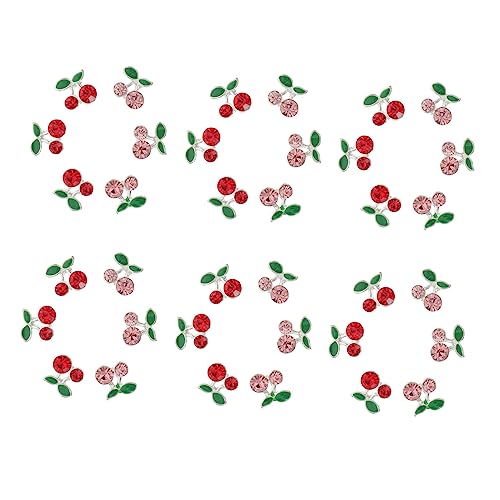36 Stück Kirsch Charms Maniküre Dekorationen für Nail Art aus Langlebigem Legierungs Material für Diy Nail Design 36 Stück Kirsch Charms Maniküre Dekorationen für Nail Art aus Langlebigem Legierungs Material für Diy Nail Design von VICASKY