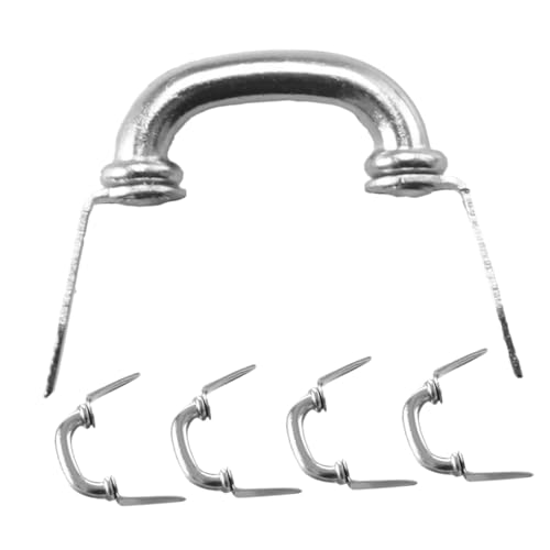 5 Stück Miniaturknopf Möbelknopf für Puppenhaus für Türen Robust und Leicht zu Installieren Perfektes Zubehör für Projekte von VICASKY