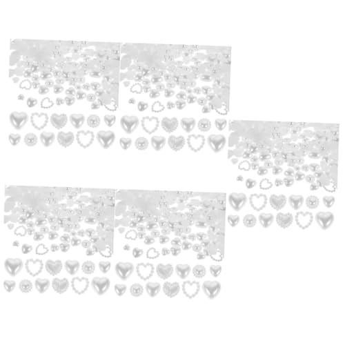 5 Stück Perlen Nail Art Charms für Weiße Dekorationen für Nagelkunst Diy Nagelschmuck Langlebige und Schmuckzubehör für Maniküre und Nagelstudios 5 Stück Perlen Nail Art Charms für Weiße Dekorationen für Nagelkunst Diy Nagelschmuck Langlebige und Schmuckzubehör für Maniküre und Nagelstudios von VICASKY