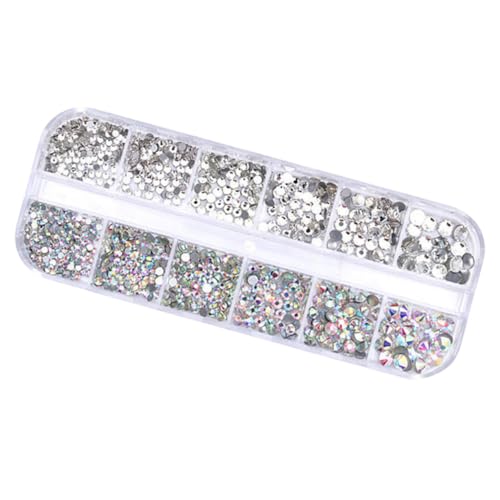 Flachrückige Strasssteine Transparente Schmucksteine für Nageldesign und Diy Bastelarbeiten Vielseitige Dekoration für Schmuck Handwerk und Mehr Flachrückige Strasssteine Transparente Schmucksteine für Nageldesign und Diy Bastelarbeiten Vielseitige Dekoration für Schmuck Handwerk und Mehr von VICASKY