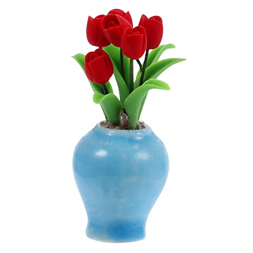 Topfmodell Puppenhaus Puppenständer Miniatur Puppenmöbel buchregal Dekoration büro Dekoration Vase kunstpflanze Mini-Hausversorgung Blumentopf-Modell Keramik rot VICASKY Topfmodell Puppenhaus Puppenständer Miniatur Puppenmöbel buchregal Dekoration büro Dekoration Vase kunstpflanze Mini-Hausversorgung Blumentopf-Modell Keramik rot VICASKY von VICASKY