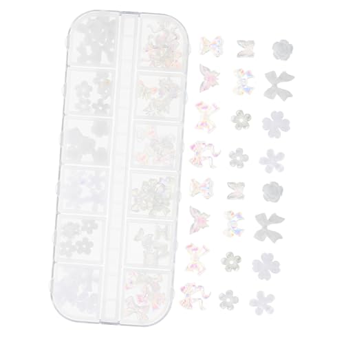 VICASKY 1 Karton Teiliges Nagel charms mit Blüten und Schleifen Bunte Resin Nail Art Dekorationen für DIY Maniküre Vielseitig für Nägel Gesicht Körper und Handyhüllen Langlebig und VICASKY 1 Karton Teiliges Nagel charms mit Blüten und Schleifen Bunte Resin Nail Art Dekorationen für DIY Maniküre Vielseitig für Nägel Gesicht Körper und Handyhüllen Langlebig und von VICASKY