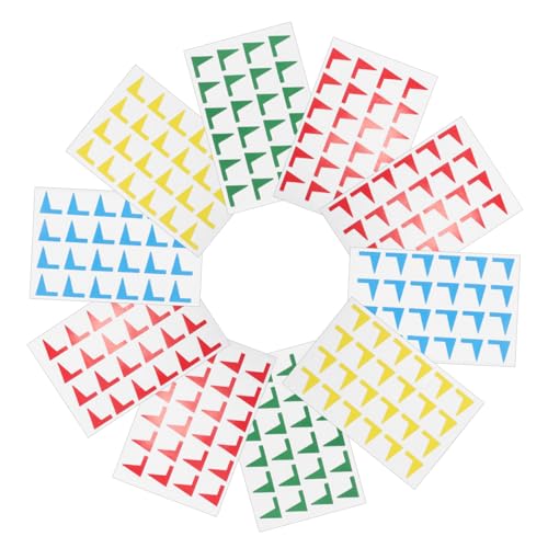 VICASKY 1 Packung Kartenmarkierungsaufkleber Lesezeichenetiketten Etiketten Für Etikettenaufkleber Dekoration Lagerregal-Kits Liefert Etiketten Kartenaufkleber Lesezeichen-tabs PVC VICASKY 1 Packung Kartenmarkierungsaufkleber Lesezeichenetiketten Etiketten Für Etikettenaufkleber Dekoration Lagerregal-Kits Liefert Etiketten Kartenaufkleber Lesezeichen-tabs PVC von VICASKY